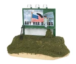 Bachmann Williams Scale Operating Billboard - Buy War Bonds 42603 New. Fixed Price $30.00.