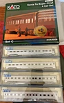 Santa Fe Super Chief "- 4 Car Add-on Set Scale -"kato" New Rtr Oop Rare. Fixed Price $376.95.