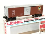 Lionel 6-9443 Florida East Coast Boxcar C8. Fixed Price $10.63.