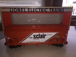 Lionel #6-17107 Sclair 3 Bay Polyethylene Hopper, New In O/b. Fixed Price $25.00.