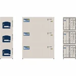 New Athearn 20' Reefer Container Beacon (3) Scale. Fixed Price $38.98.