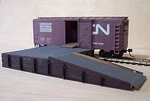 Osborn Loading Platform (wooden Kit) - Scale Model Railroad Trackside. Fixed Price $8.27.