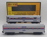 Mth 30-6004 Amtrak Streamlined Combine/diner Passenger (set Of 2) Nib. Fixed Price $96.99.