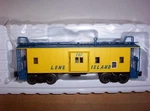 Atlas "o" Scale Trainman #2001744-2 Long Island (three Rail) Bay Window Caboose. Fixed Price $99.00.