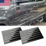 2PCS Black Metal Usa Flag Sticker American Car Truck Decal Body Helmet Emblem. Fixed Price $13.70.