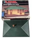 LIONEL0 027 Illuminated Freight Station 133 6-12812. Fixed Price $37.10.