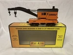 Mth Railking Conrail Crane Car 30-7917! For Gauge Train Set Mow Boom Wrecker. Fixed Price $74.99.