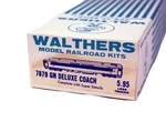 Walthers Ho Scale 75' Gn Deluxe Coach Kit #7879, Rare Limited Edition. Fixed Price $24.00.