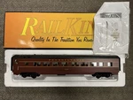 + Mth Gauge Railking Pennsylvania 60' Streamlined Coach Car Nib 30-68254. Fixed Price $100.00.