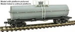 Atlas Scale 11,000-GALLON Tank Car Without Platform 2-RAIL Undecorated. Fixed Price $74.99.