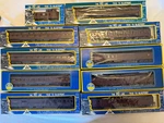 Ahm Ho Scale Pennsylvania Railroad - Lot Of 10 W/boxes List In Description. Fixed Price $245.00.