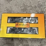 Railking M.t.h. Mta 2-CAR Non-powered Subway Set Gauge Black Lightin 30-2446-3. Fixed Price $199.00.