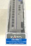 Kato 156-0981 Amtrak Superliner Coach Phase Vi #34026 W/lighting Installed. Fixed Price $37.89.