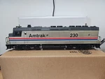 Williams Amtrak FP-45 A-a With Horn Wal # 230 Light Up, Non Powered.. Fixed Price $135.95.