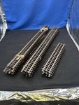 Atlas - Scale 3 Rail Track # 6050 Straight Lot Of 14 Used. Fixed Price $125.00.