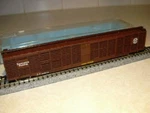 Atlas Scale Custom Painted & Decaled Southern Pacific 85 Hi-cube Stockcar. Fixed Price $42.50.