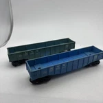 Lionel New York Central Gondola Blue Nyc 6162 Set Of. Fixed Price $14.99.