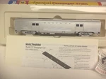 Walthers Ho 932-9002, Budd 73' Baggage Car, Santa Fe Super Chief, Lot. Fixed Price $79.99.
