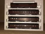 Ahm Rivarossi 1920 Pennsylvania Ho Set' With Interiors. 4 Cars. Fixed Price $145.00.
