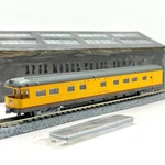 Kato Scale 156-0813 Union Pacific Corrugated Business Car Cheyenne Led Lighted. Fixed Price $69.99.