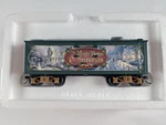 Hawthorne Village Thomas Kinkade Night Before Christmas Talking Box Car Train. Fixed Price $69.99.