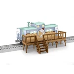 Lionel Trains 2329130 Cowen's Family Creamery Caboose W/wood Deck, Gauge, Nib. Fixed Price $174.99.