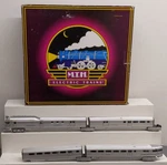 Mth 20-2543-1 Burlington Pioneer Zephyr Gauge Diesel Passenger Set W/PS2 Ln. Fixed Price $387.99.