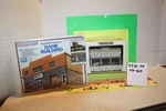 Nib Ho Walthers Trainline Motor Sales So. Kit & Life Like Bank Buildng 1381. Fixed Price $24.88.