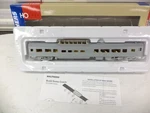 Walthers Ho 932-6480, 85' Budd Dome Coach, Undecorated. Fixed Price $99.99.