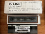 + K-line O Scale K4601-2000IC Millennium Business Extruded Aluminum Car W/ Base. Fixed Price $90.00.
