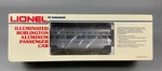 Lionel Burlington Aluminum/silver Halter Passenger Car, 6-9577 1980. Fixed Price $49.95.