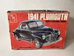 Amt 1941 Plymouth Passenger Coupe 1:25 Model Kit T148 (missing Axles / Lenses). Fixed Price $20.00.
