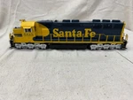 Mth O Scale Santa Fe SD45. Fixed Price $375.00.