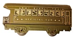 Antique Vintage Marx 558M Tin Litho Army Supply Official Train Car 1930-40. Fixed Price $49.00.