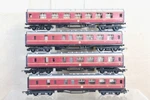 Hornby R433 R444 Of Lms Stanier Composite & 3RD Class Brake Coach. Fixed Price $84.95.
