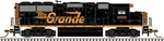Atlas Scale Emd GP60 Loksound & Dcc Denver Rio Grande Western Loco #3155. Fixed Price $265.99.