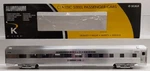 K-line K4613C D&rg California Zephyr 21" "silver Pine" Aluminum Passenger Car. Fixed Price $107.24.