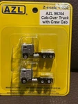 Scale American Line Azl 96204 Cab-over Truck With Crew -pack. Fixed Price $46.00.