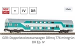 Piko Dr Double Decker Passenger Car 53109 Ho Scale Dc. Fixed Price $78.00.