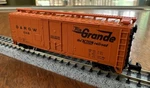 Atlas Scale Rtr #3309-3.25 40 Plug Door Box Car Rio Grande D&rgw 67418 Nos Ny. Fixed Price $20.99.
