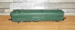 American Flyer S Gauge #732 Green Operating Baggage Car. Fixed Price $59.00.