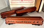 Lionel 2623 "manhattan" (2) & "irvington" Passenger Cars, Ex, 1941-42. Fixed Price $950.00.