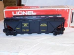 Lionel Gauge #6-9117 Alaska R.r. Covered Hopper. Fixed Price $16.99.
