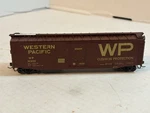 Ho Scale Athearn Western Pacific Wp 56898 Cushion Protection 50' Boxcar DG1054. Fixed Price $9.99.