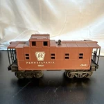 Lionel 6-16521 Pennsylvania Square Window Caboose Brown Train Car. Fixed Price $25.00.