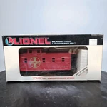 Lionel 6-6430 Santa Fe Caboose O/O27 Gauge Red Vintage New Box 1987. Fixed Price $23.95.