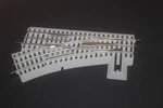 Lionel Fastrack 036 Left Hand Switch Turn Gauge Out Train 6-12017. Fixed Price $34.99.