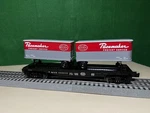 Lionel Nyc Flatcar W/pacemaker Trailers Gauge New Nice. Fixed Price $45.00.