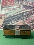 American Flyer Metal Orange Pre War #1205 Mail Car Shell/trucks Only For Parts. Fixed Price $9.75.