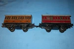 Hornby Meccano #3113 Lner Carriage/passenger & Lms Guard. Fixed Price $44.95.